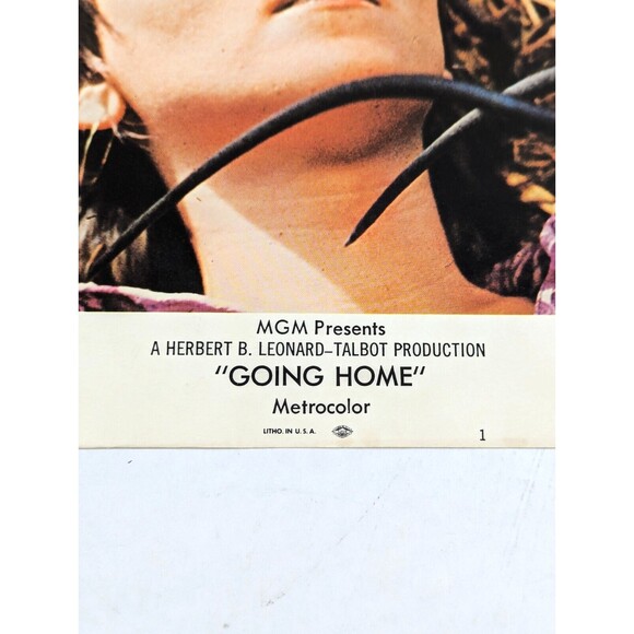 Going Home 1971 Lobby Card Movie Poster Robert Mitchum Brenda Vaccaro Drama‎ VTG - Picture 7 of 8